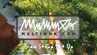 Multimok - OJS - Hammock Tree Strap Set Up