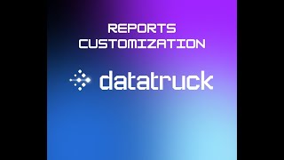 Customize Driver Salary Statements in Datatruck | Report Customization Tutorial