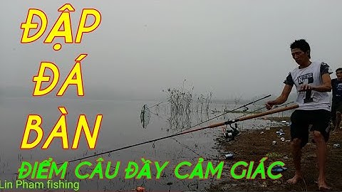 CÂU CÁ ĐẬP ĐÁ BÀN NHỮNG PHA BEN CẦN ĐẦY CẢM GIÁC KHI TRÚNG BẦY RÔ PHI KHỦNG