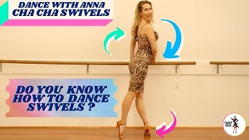Anna Kovalova | Cha Cha Advanced Swivels | Latin Dancesport Tutorial