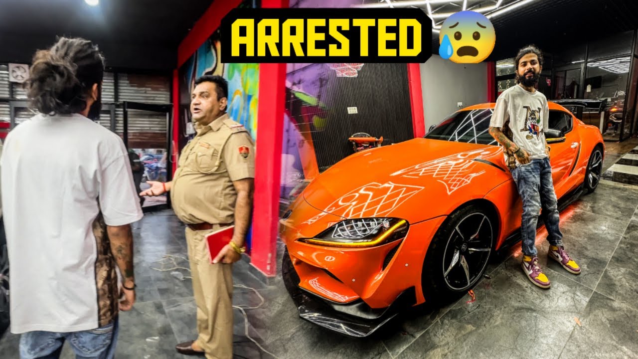 Finally Apni Supercar Supra Mk5 Modify Hohi Gayi Lekin Police Ne Arrest Karliya 😰 Busted