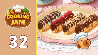 Cooking Jam Level 32 Eclair Every Puzzle Solved