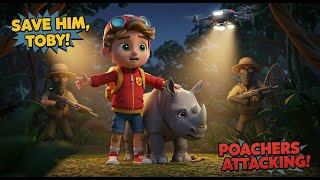Toby Vs. Poachers Epic Rhino Rescue Mission Animal Rescue Adventure For Kids Ep 27