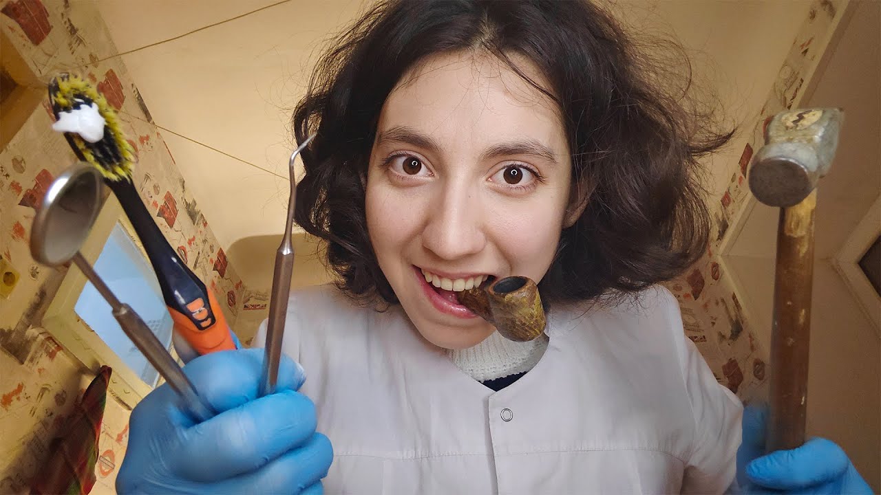 [ASMR ROLEPLAY]🧑🏻‍⚕️Crazy Dentist Will Destroy Your Teeth