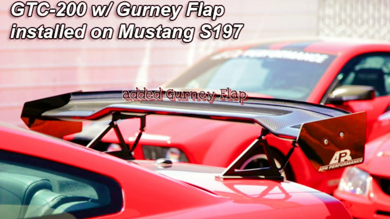 CFD on APR Performance Carbon Fiber Gurney Flap | Repsol13 F26 Corvette C7