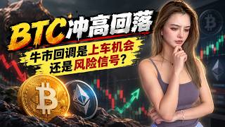 BTC冲高回落，牛市回调是上车机会还是风险信号？丨大漂亮的K线日记 9.24