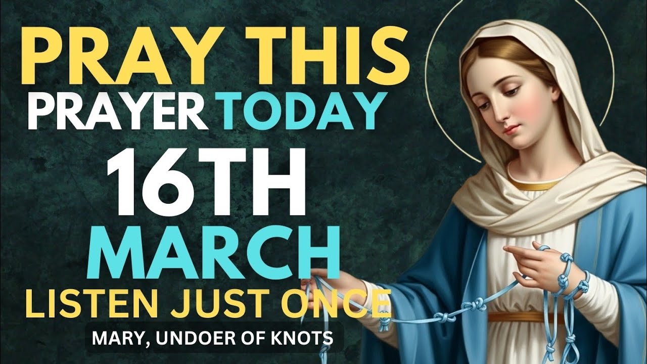 🙏 POWERFUL PRAYER TO VIRGIN MARY UNDOER OF KNOTS FOR MIRACLE, QUICK, URGENT AND IMPOSSIBLE CASES