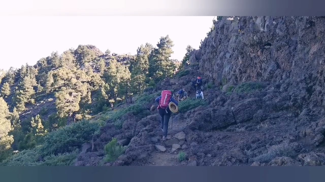 Roque de los muchachos, refugio punta de los roques. La Palma 