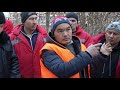 В Москве протестуют дворники