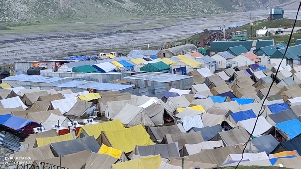 AMARNATH YATRA | KUSHI YATRA | PANCHTARNI | HELIPAD | TENT HOUSE STAY | BEAUTIFUL PLACE |