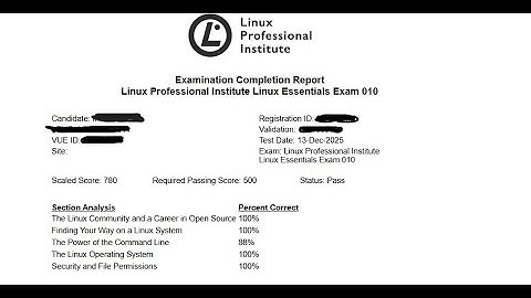 How I Passed the Linux Essentials Exam!