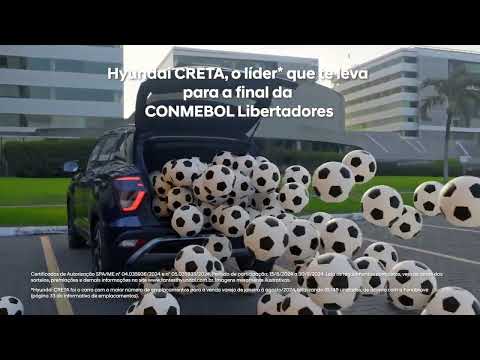 O Hyundai CRETA te leva para a final da CONMEBOL Libertadores