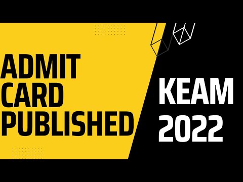 KEAM 2022 Admit card available in candidate portal || KEAM 2022 latest update || Malayalam