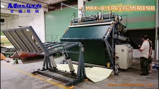 Foam compression packaging machine