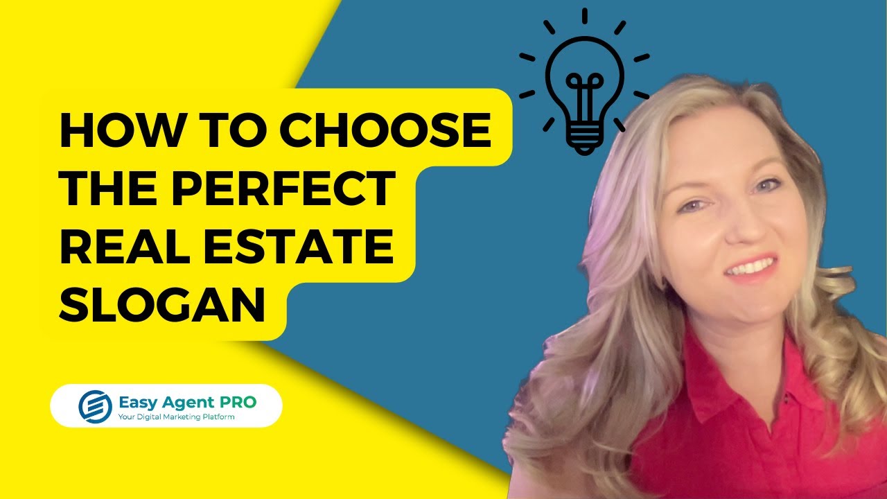 How to choose the perfect real estate slogan YouTube