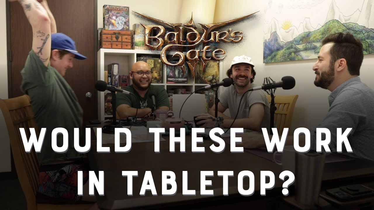 D&D vs. Baldur's Gate Rules Changes - Do They Work? - MWT Podcast Special