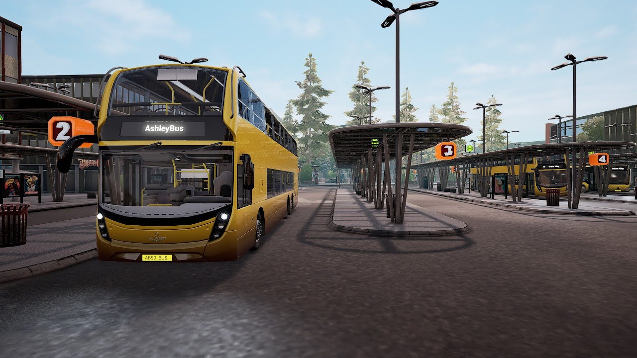 Bus Simulator 21 Driving A Alexander Dennis Enviro 500 Around Seaside Valley