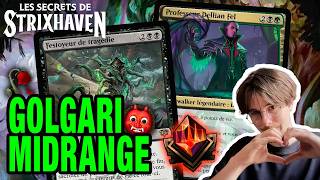 DELLIAN FEL DOMINE EN MYTHIC !! — Golgari Midrange — Strixhaven Standard MTG Arena