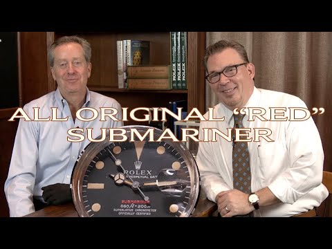 *UNBELIEVABLE* Original "Red Sub" Rolex Submariner.. . Why One Line Makes the Difference