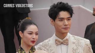 Gong Jun With Elane Zhong Chuxi Cannes Film Festival 18 May 2023 Red Carpet Indiana Jones 5