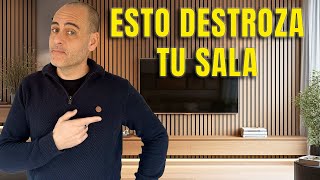 📺CÓMO DECORAR LA PARED TV PARA UNA SALA BONITA Y ELEGANTE | TRUCOS PARA UNA SALA LUJOSA 🔥