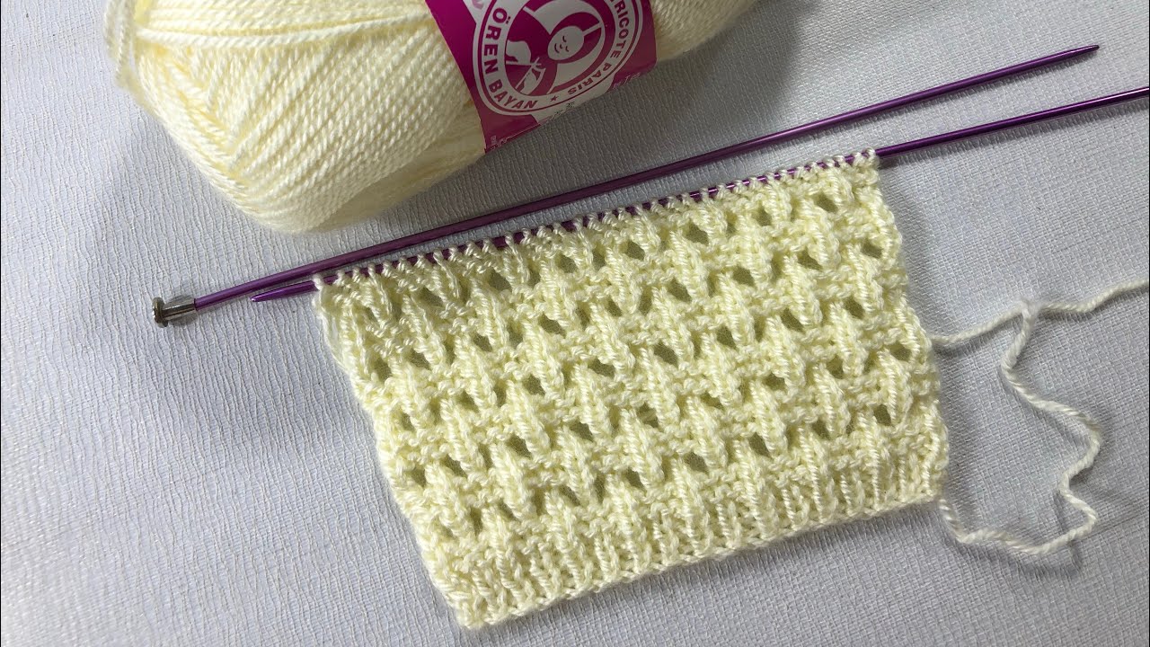 غرز تريكو ( غرزة اجور )