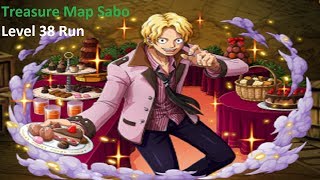 treasure map sabo level 38 run optc