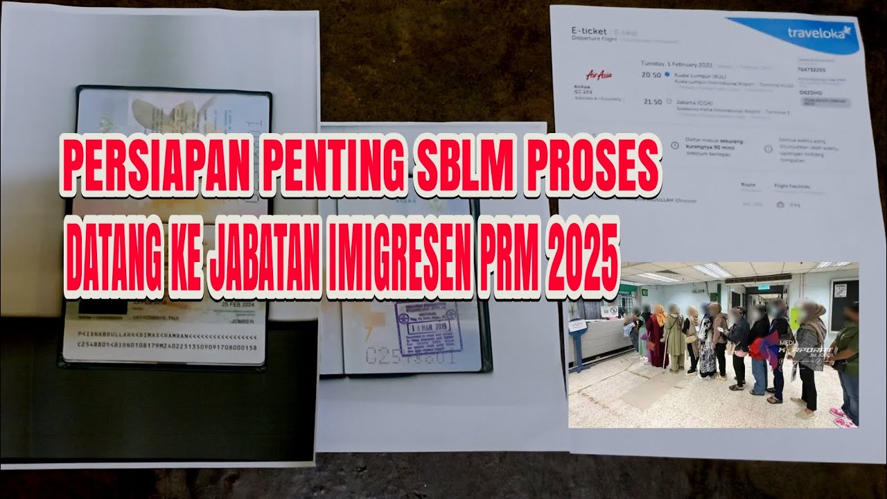 BERKAS PERSIAPAN MENGIKUTI PROSES REPATREASI MIGRAN 2025 #repatreasimigran #prm2025
