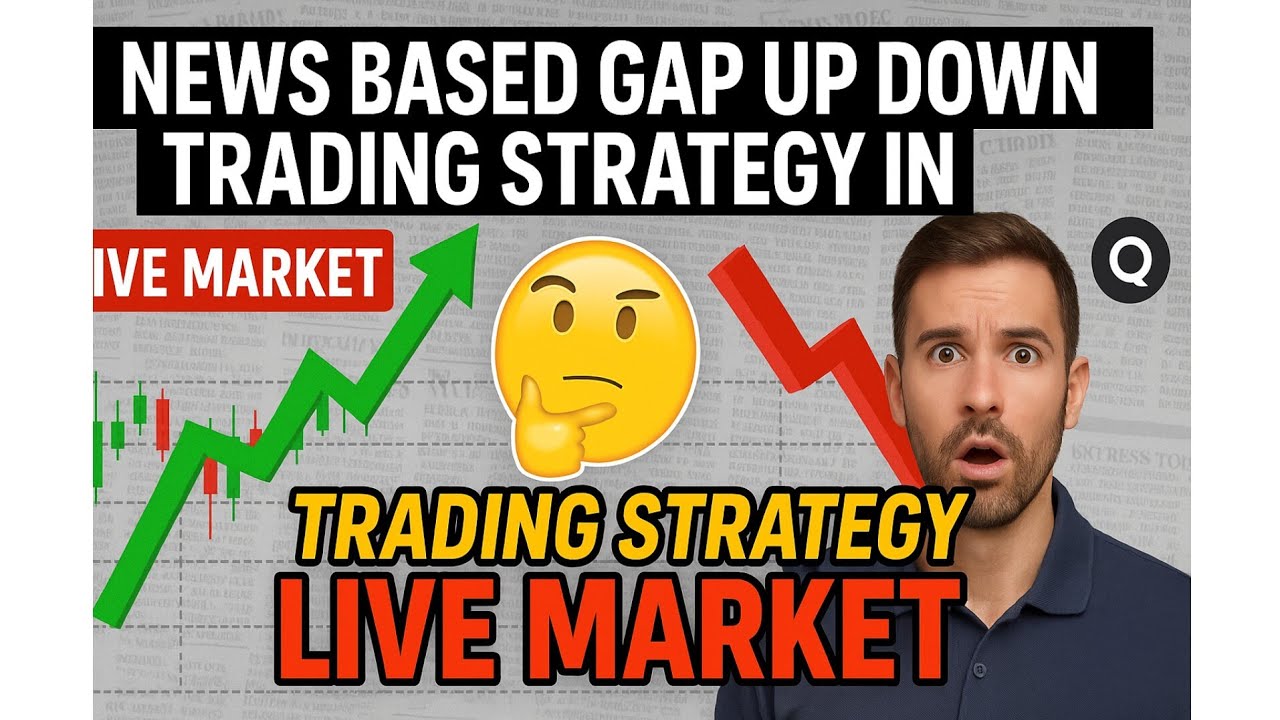 Mastering Gap Up/Down Strategy | Live Trade Execution & Tips -Live ...