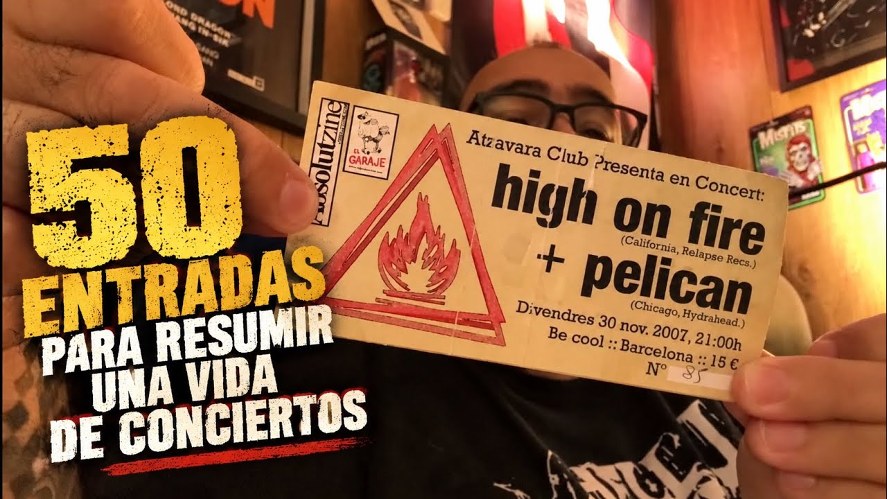 50 Entradas Para Resumir Una Vida de Conciertos