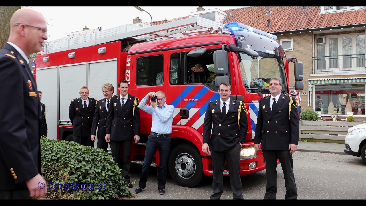 3 Brandweervrijwilligers nemen afscheid van de brandweer Loosdrecht