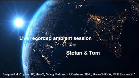 Ambient music - Sequential Prophet 10 Rev-2 Moog Matriarch Oberheim OB-6 MFB-Dominion 1 Roland JD-Xi