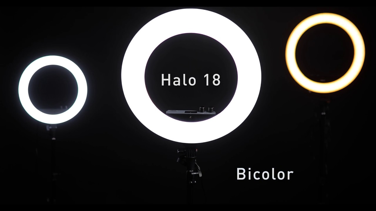NANLITE HALO 16, 18, 19 LED Ringleuchte Ringlicht Studioleuchte von NANGUANG - Vorstellung