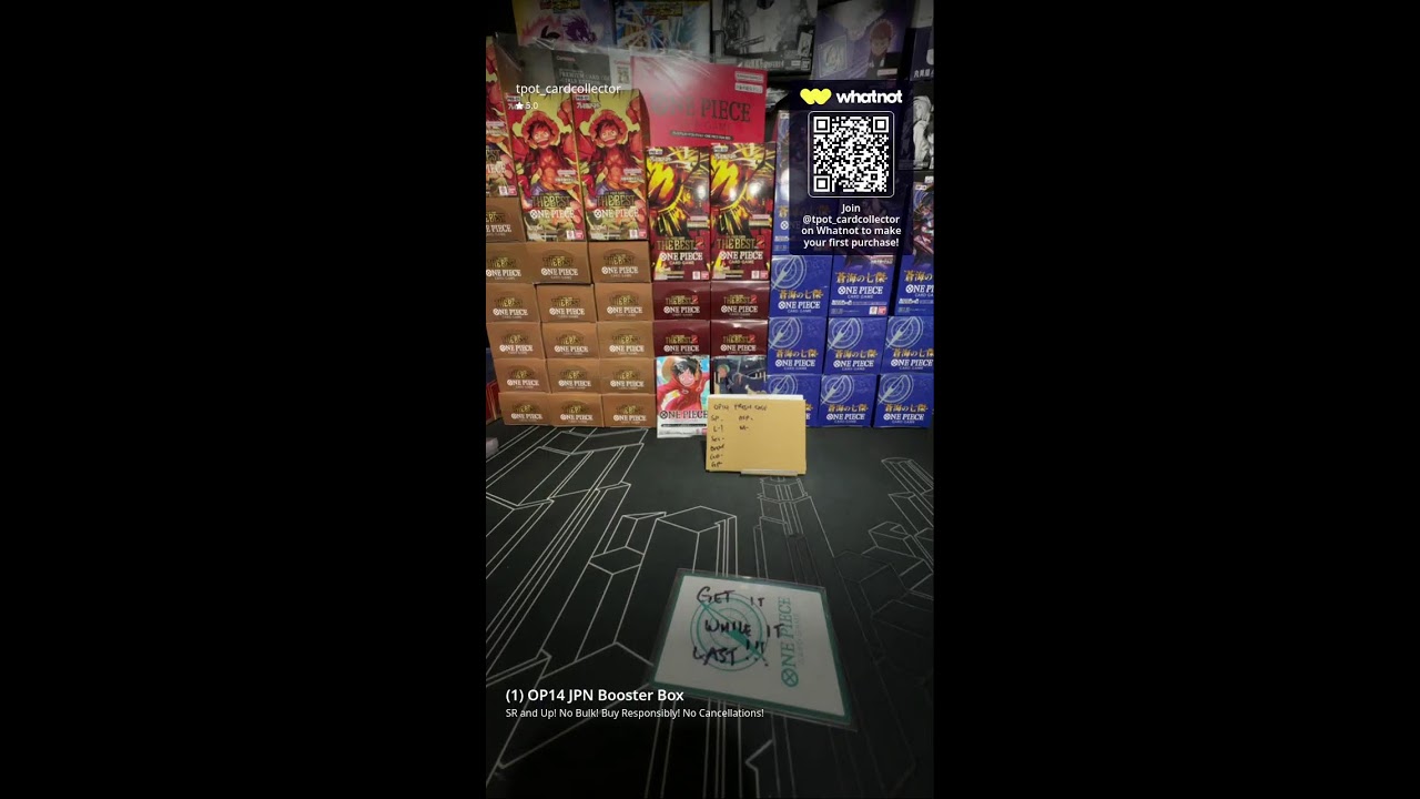 Godpack MANGA Chase! PRB01/02, OP12/14 Booster Box! and Booklet!