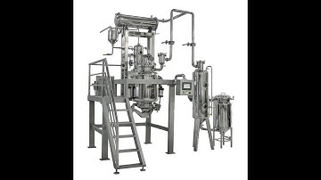 Hệ thống Chiết xuất và Cô đặc chân không 100L | Extractor and Concentrator 100L