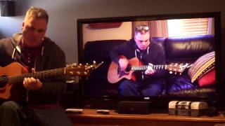 Video thumbnail of "The Christmas Song Mel Torme cover George + George"