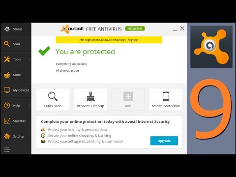 AVAST 2014 v.9 FREE Antivirus install and settings
