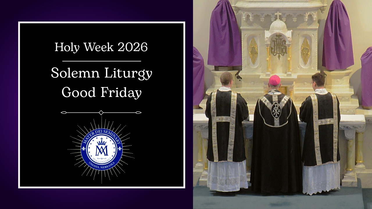 Solemn Liturgy Good Friday 2026