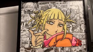 Toga Glass Painting ( My Hero Academia ) by MysticArtXD 29 views 2 years ago 3 minutes, 44 seconds