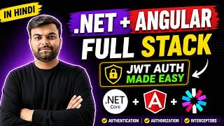 .NET Core + Angular Project in Hindi | JWT Auth, Login System & Interceptors