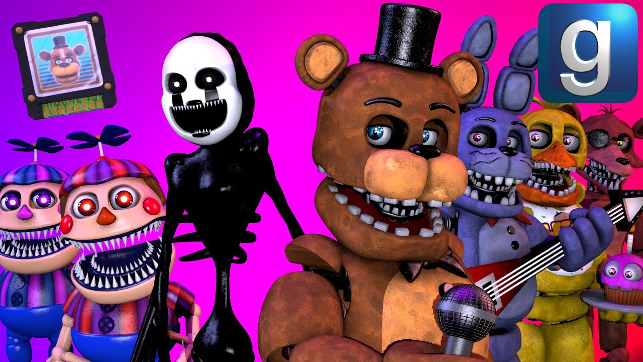 Steam Workshop::Five Nights at Freddy's 4 - Nightmare Animatronics (Part 2)