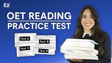 OET Reading Sample Practice Test - 2025!