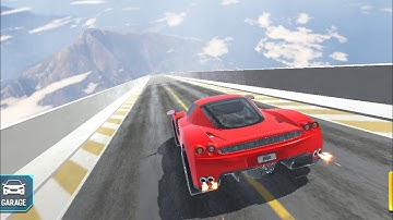 Mega Car Crash Simulator Challenge  | New Mega Ramp Challenge | Android Gameplay part 3