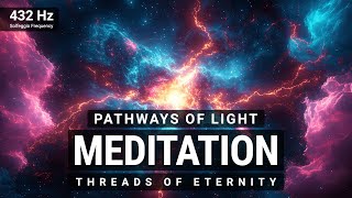 Threads of Eternity 🌀 432Hz Soothing Frequencies 🎶 Sleep, Study & Spa Sounds for Rejuvenation