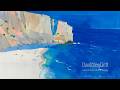 Lo-fi Bossa Nova 🌊 Ocean Waves Café Music for Study, Relax &amp; Focus (30 min) | DandelionDrift 海岸放鬆音樂