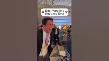 Best Wedding Entrance Ever Italian Wedding Wine Shorts Wedding Love 