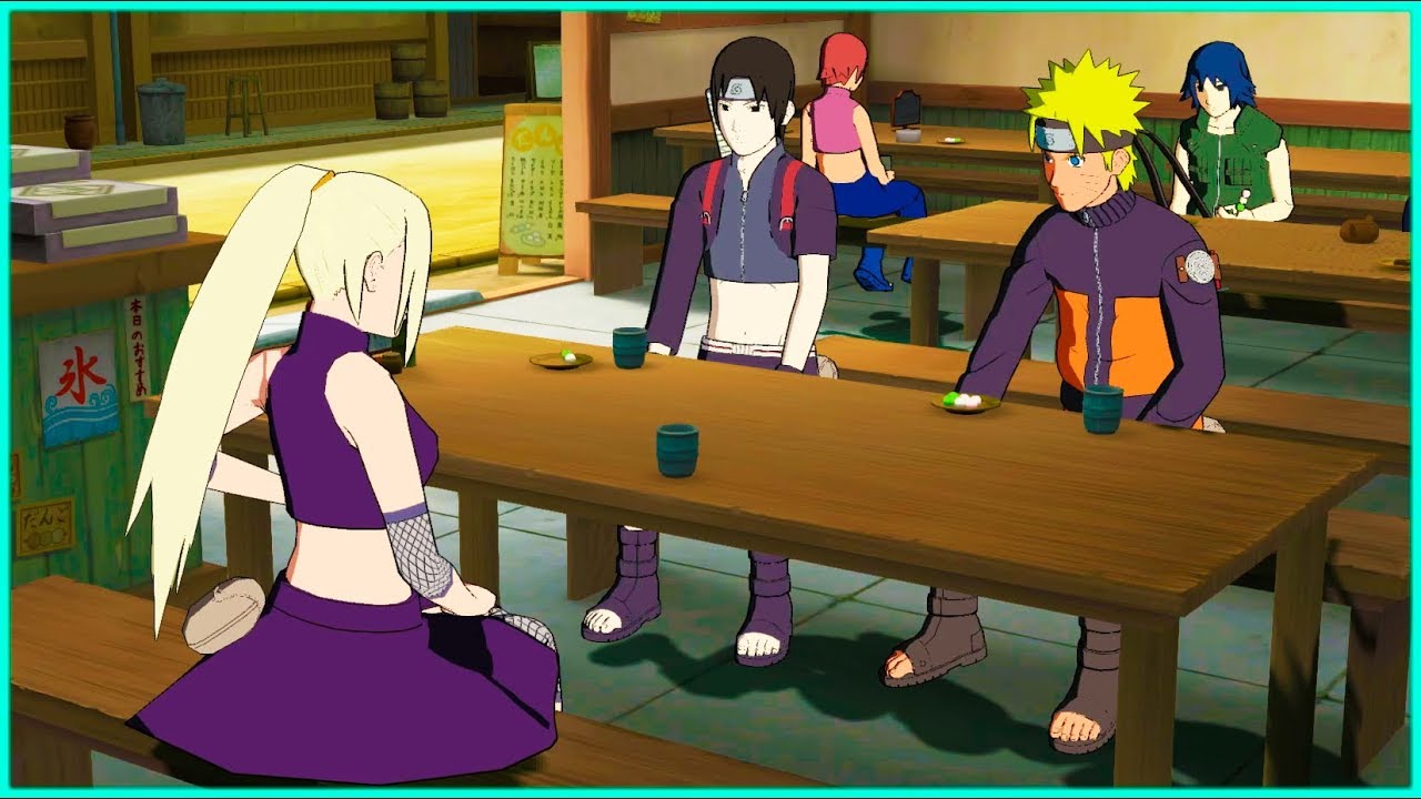 Naruto Helps Ino and Sai on a Date | Naruto Shippuden Ultimate Ninja