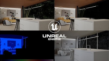 How To Balance Interiors Lighting in Unreal Engine 5.4.4 Part II | Emissive Materials as Fill Lights