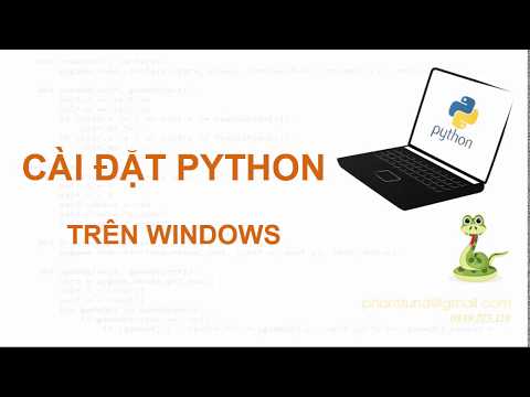 Cài đặt Python 3 trên Windows