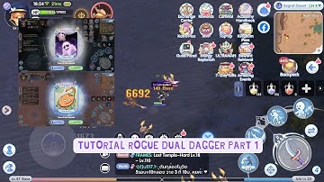 [ROX] TUTORIAL ROGUE DUAL DAGGER PART 1